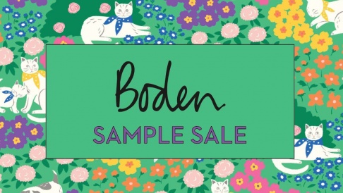 Boden Sample Sale - NYC