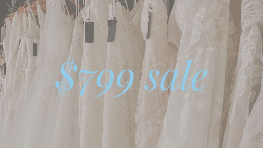 Dearly Bridal Tennessee $799 Sample Sale