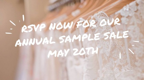 Charlotte's Weddings Sample Sale