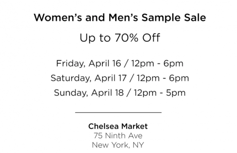 Theory Sample Sale
