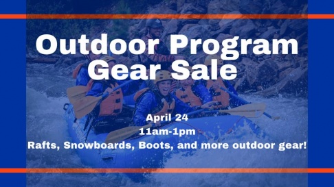 Boise State Recreation Outdoor Program Gear Sale