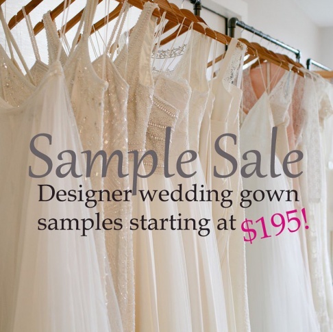 Elegant Lace Bridal Sample Sale