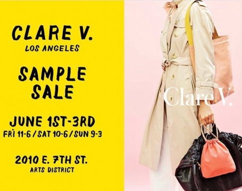 Clare V. Sample Sale