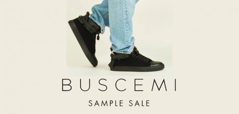 BUSCEMI Sample Sale