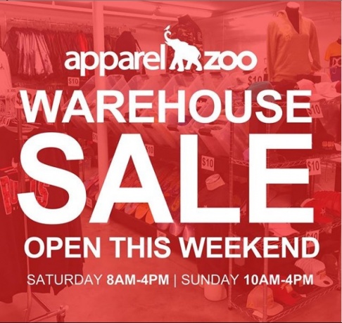 Apparel Zoo Warehouse Sale