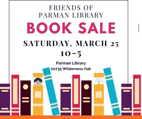 Parman Library at Stone Oak Used Book Sale