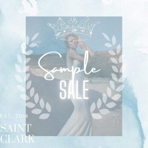 SAINT-CLARK BRIDAL DRESS SAMPLE SALE