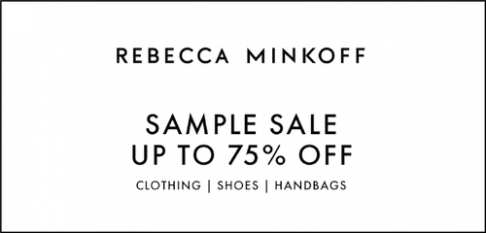Rebecca Minkoff Sample Sale
