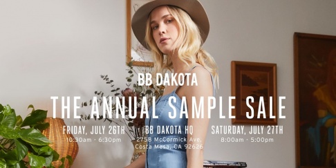 BB Dakota Annual Sample Sale