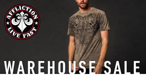 Affliction Clothing Warehouse Sale