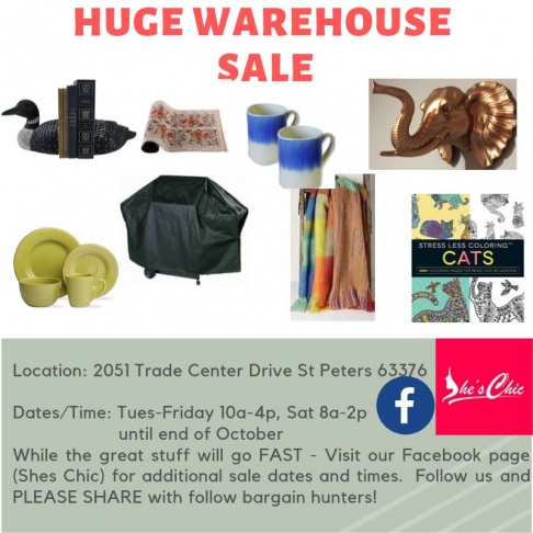 She's Chic Huge Warehouse Sale