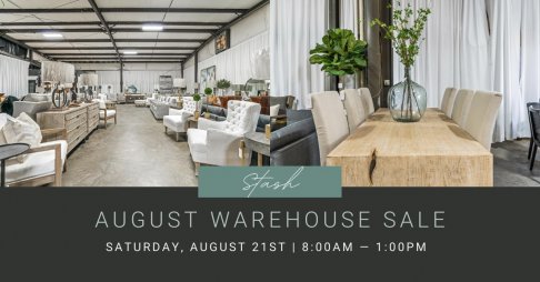 Stash Decor Warehouse August Warehouse Sale