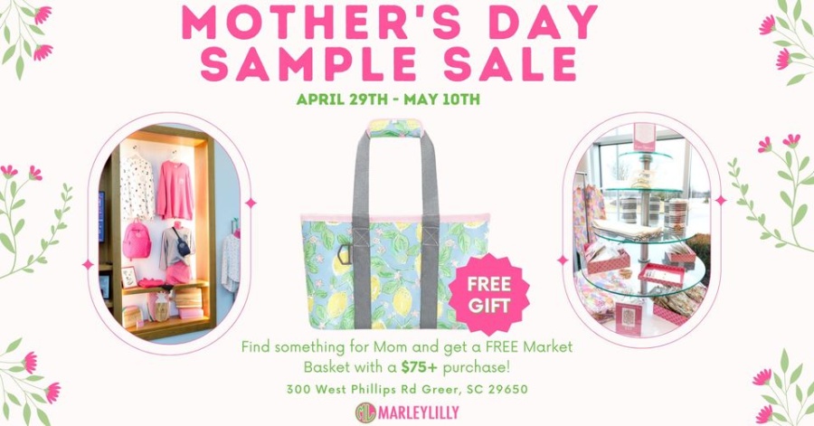 Marleylilly - Monogrammed Gifts Mother's Day Sample Sale