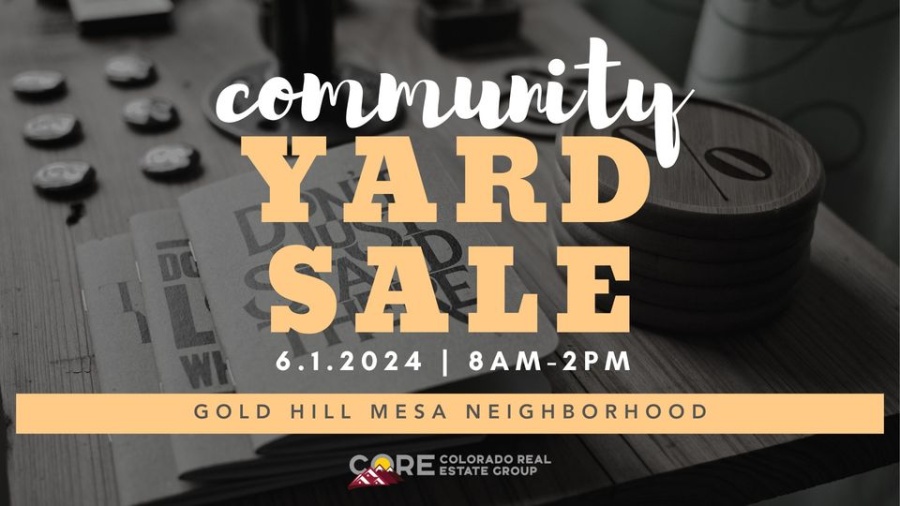Community Yard Sale - Gold Hill Mesa