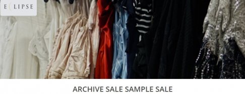 Eclipse Multibrand Archive Sample Sale