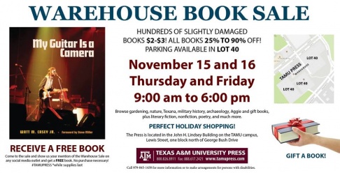 Texas A&M University Press Warehouse Book Sale