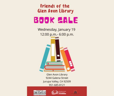 Friends of the Glen Avon Library Book Sale
