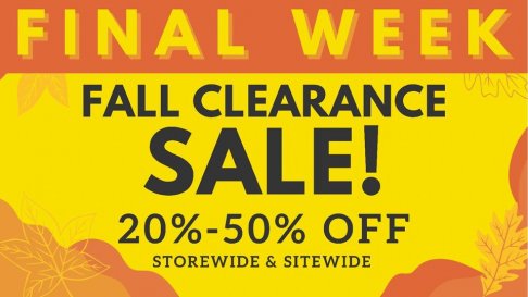 Atlantic Fine Furniture and Mattress Final Week of Fall Clearance Sale