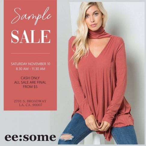 Ee:some Sample Sale