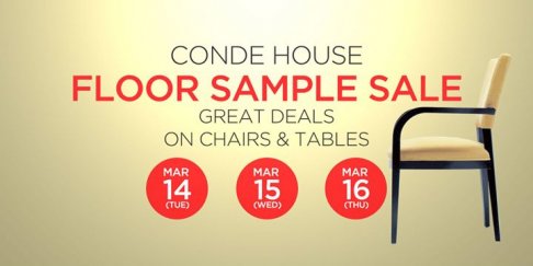 3 Day Floor Sample Sale (Furniture)