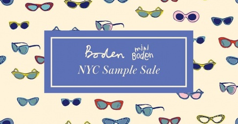 Boden NYC Sample Sale