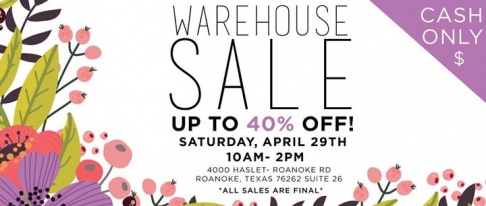 Kiki LaRue Warehouse Sale!