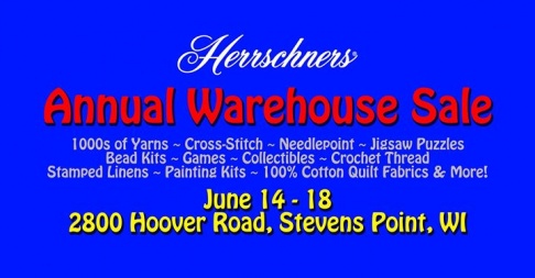 Herrschners Inc 2017 Warehouse Sale